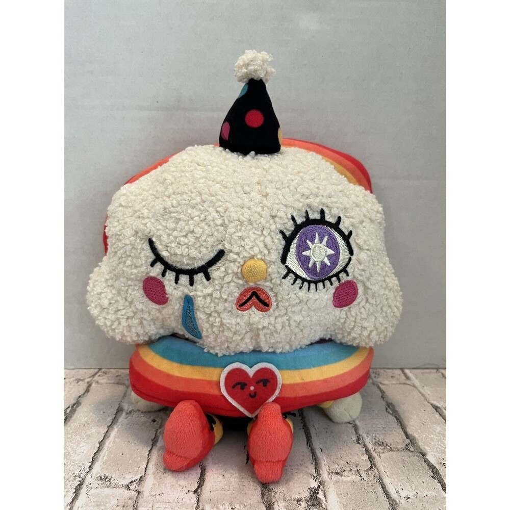 Makeship Claude by So Lazo SoniaLazo Plush Soft Toy LE 1/271 8" Clown Cloud